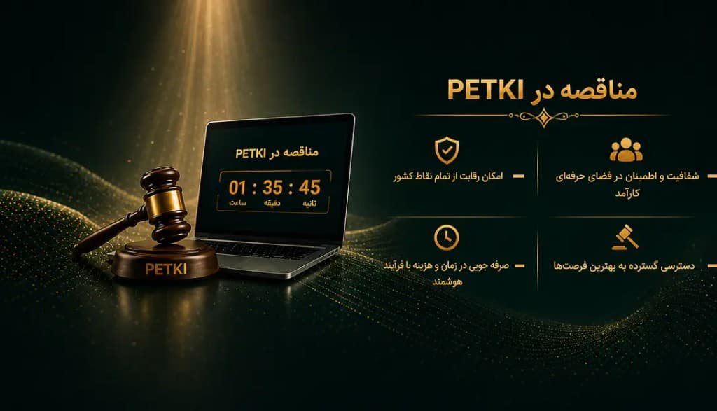 مناقصه در PETKI